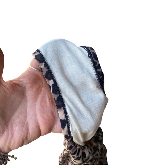 Aqua Green PLUS SIZE Leopard Swimsuit | Size:18 - Picture 9 of 10